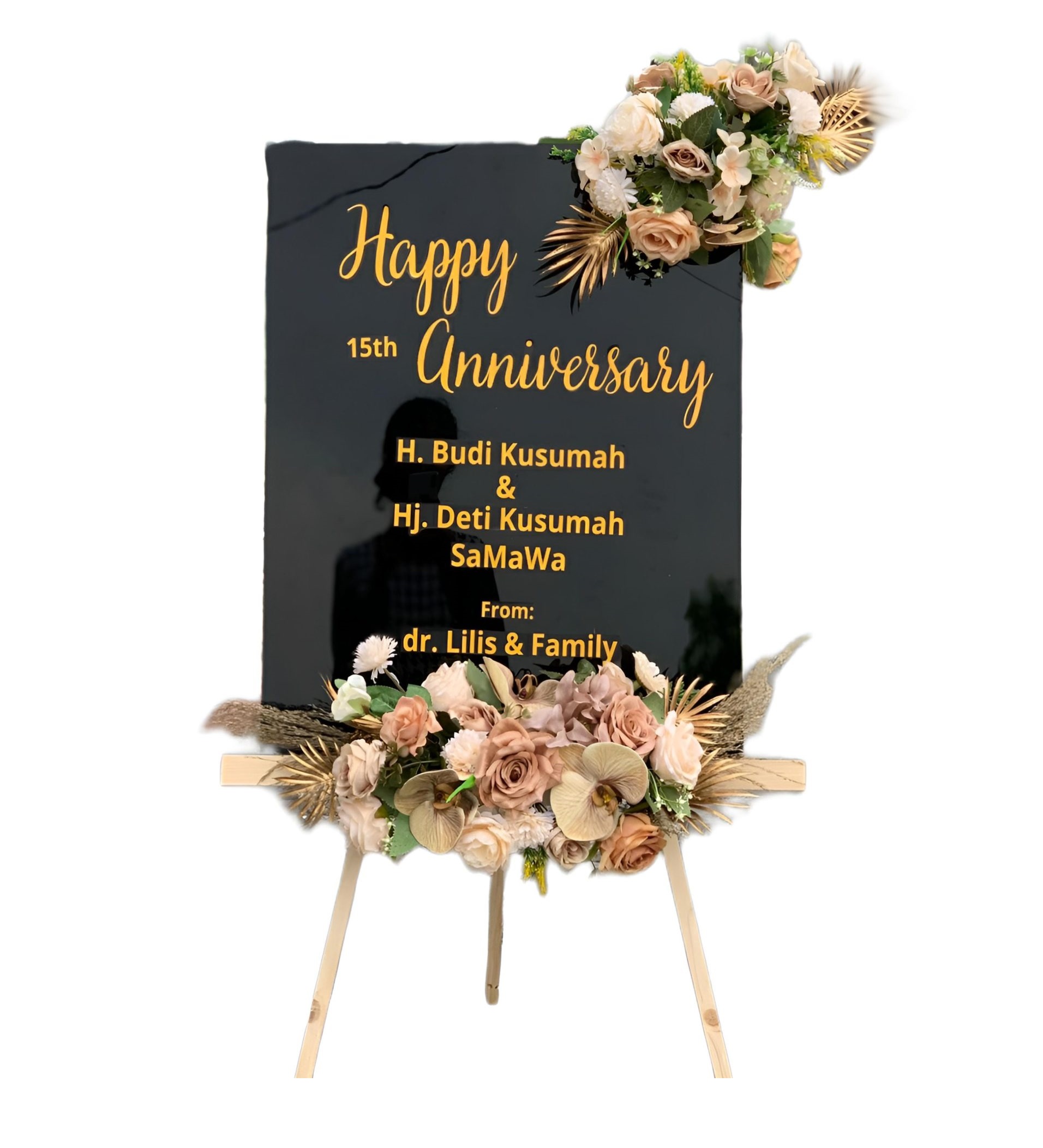 Papan Bunga Akrilik Adiwerna